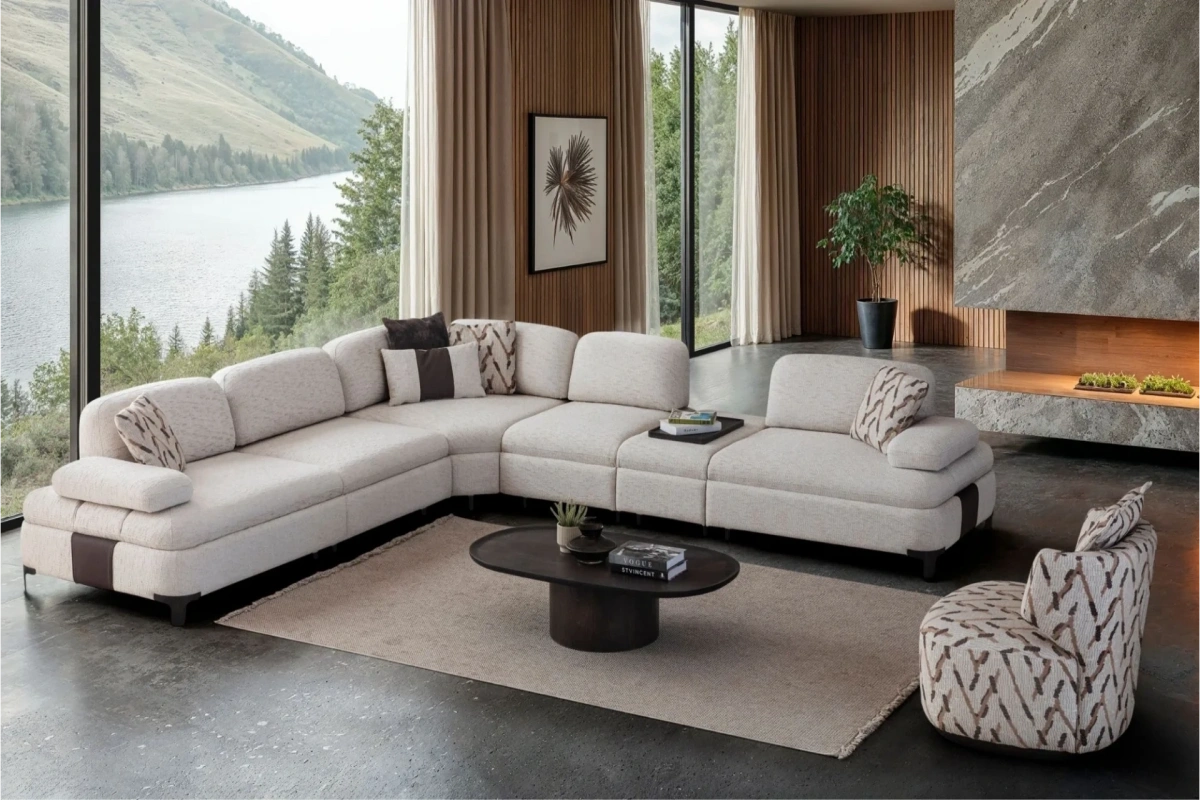 Vienna Sandıklı Köşe Koltuk Takımı