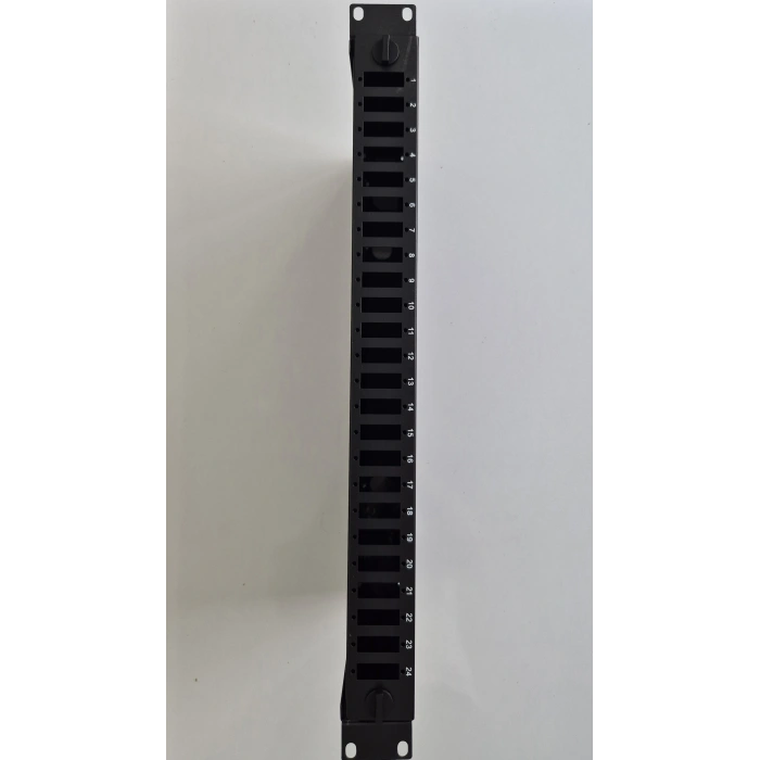 24 PORT FİBER OPTİK BOŞ PATCH PANEL