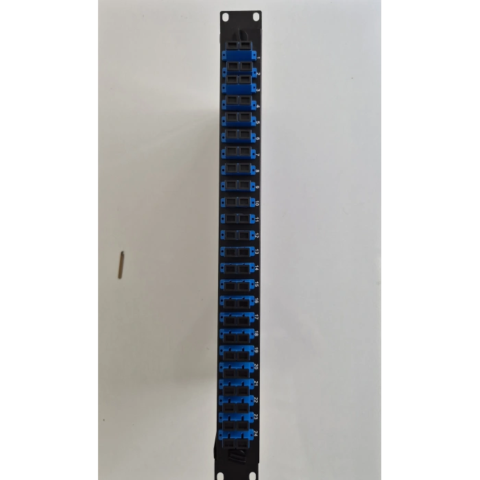 24 PORT FİBER OPTİK UPC PATCH PANEL SET
