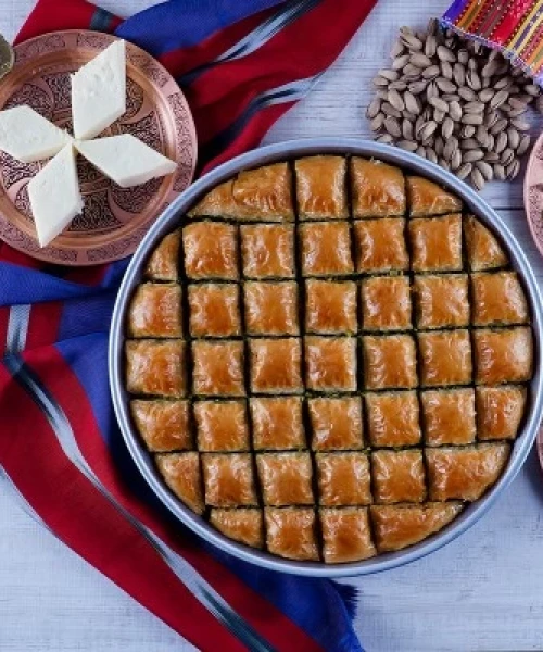 1 Tepsi 2 Kg.lık Özel Kare Baklava