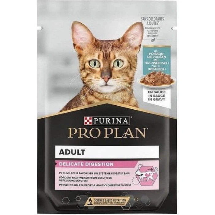 Pro Plan Pouch Sos Içinde Okyanus Balıklı Yetişkin Kedi Konservesi 85GR