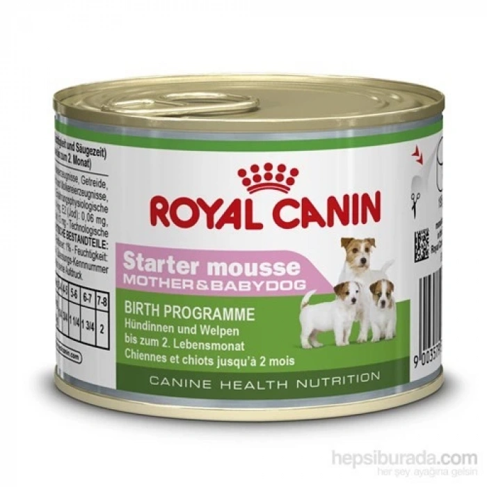 Royal Canin Starter Mousse Yavru Köpek Konservesi 195 Gr