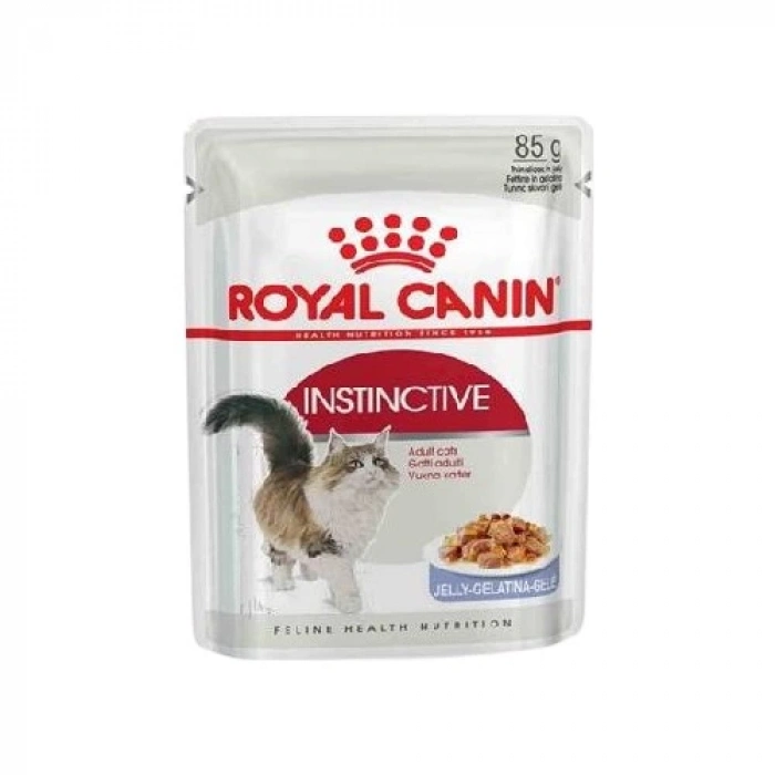 Royal Canin İnstinctive Jelly Yetişkin Kedi Pouch Konservesi 85 Gr