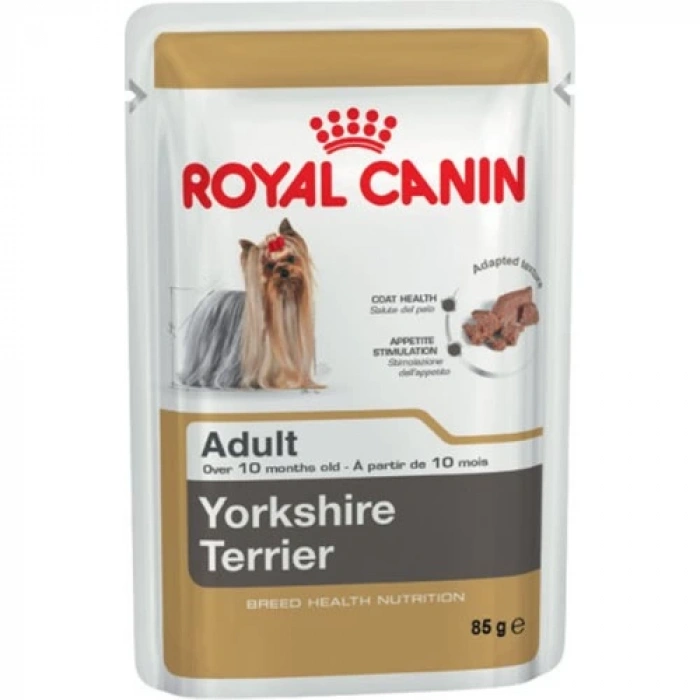 Royal Canin Yorkshire Terrier Adult Pouch Yetişkin Köpekler İçin Konserve 85 Gr