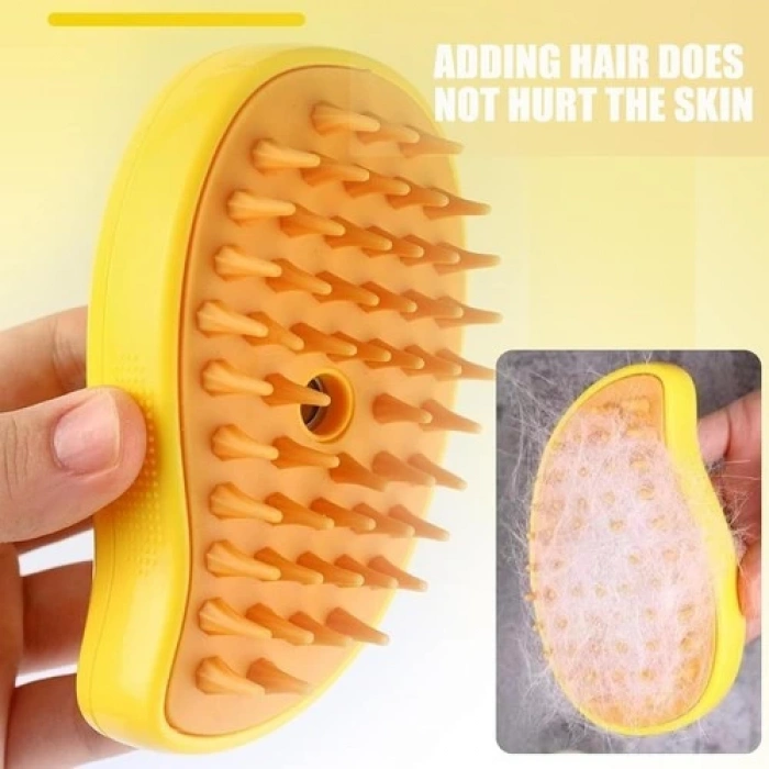 Pet Brush Kedi Köpek Buharlı Tarak