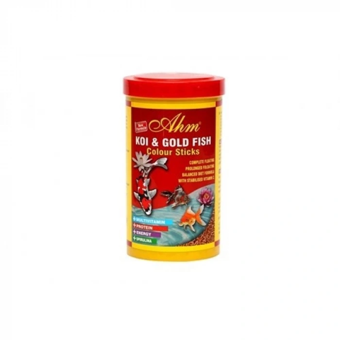 Balık Yemi Koi Goldfish Colour Sticks 1000 Ml