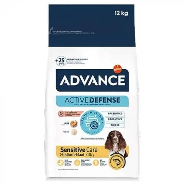 Advance Somon ve Pirinçli Hassas Yetişkin Köpek Maması 12 Kg