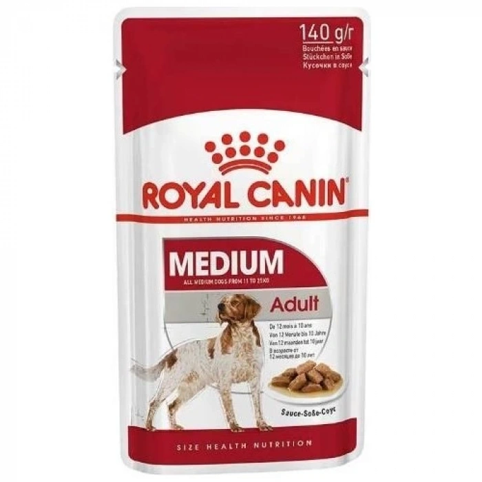 Royal Canin Medium Adult Köpek Yaş Maması 140G