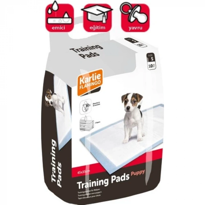 Karlie Flamingo Yavru Köpek Çiş Pedi S 45X35 Cm 10Lu