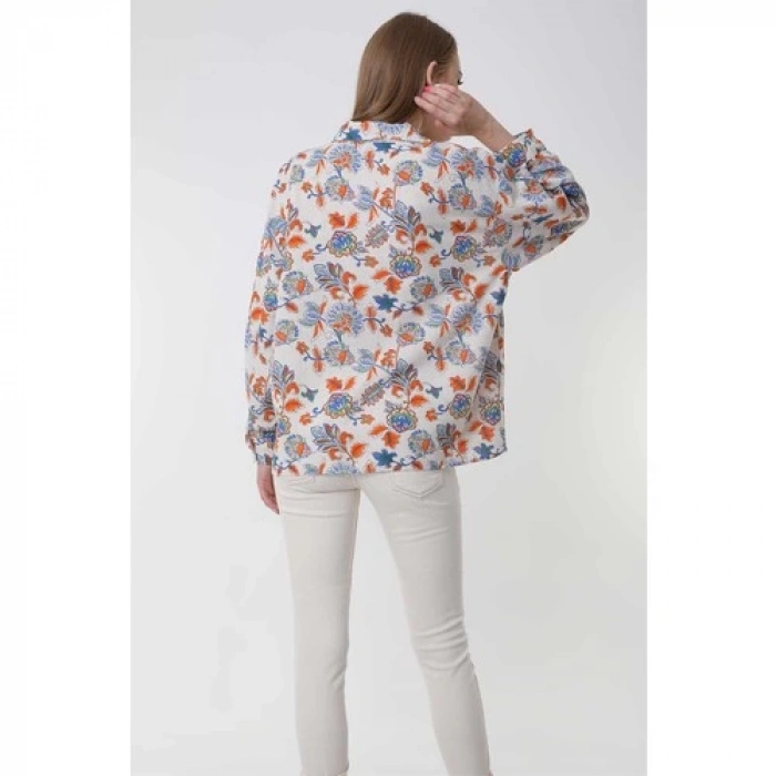 Mawa Desenli Gömlek