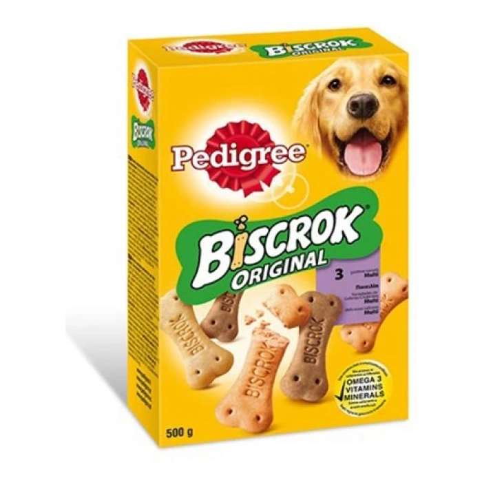 Pedigree Multi Biscrok Köpek Ödül Bisküvisi 500 Gr