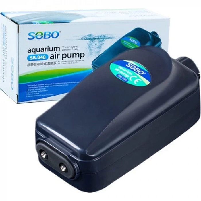 Sobo SB-848 Hava Motoru 12w 2x4,5 Lt/min