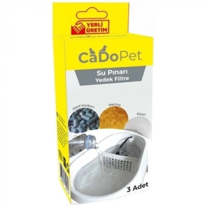 Cado Pet   Su Pınarı Kartuşu 3lü