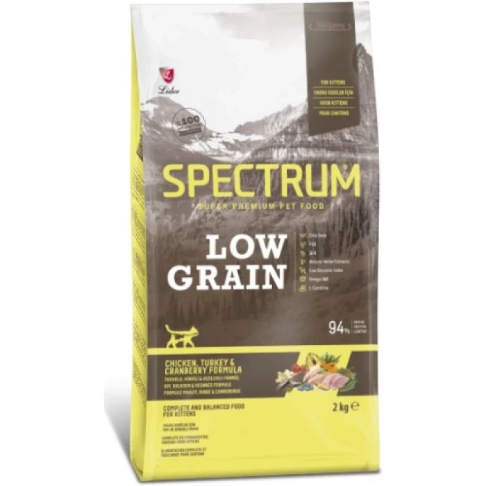 Spectrum Low Grain Tavuk&hindi Yavru Kedi Maması 2 kg