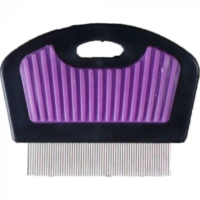 Cat İt Karlie Kedi Pire Tarağı 5,5 cm Mor-Siyah