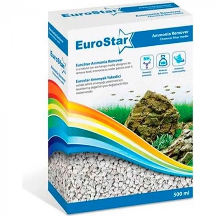 Eurostar Amonyak Giderici Zeolite Filtre Malzemesi 500 Ml