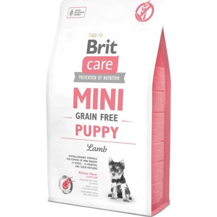 Brit Care Mini Puppy Kuzu Etli Tahılsız Küçük Irk Yavru Köpek Maması 2 Kg