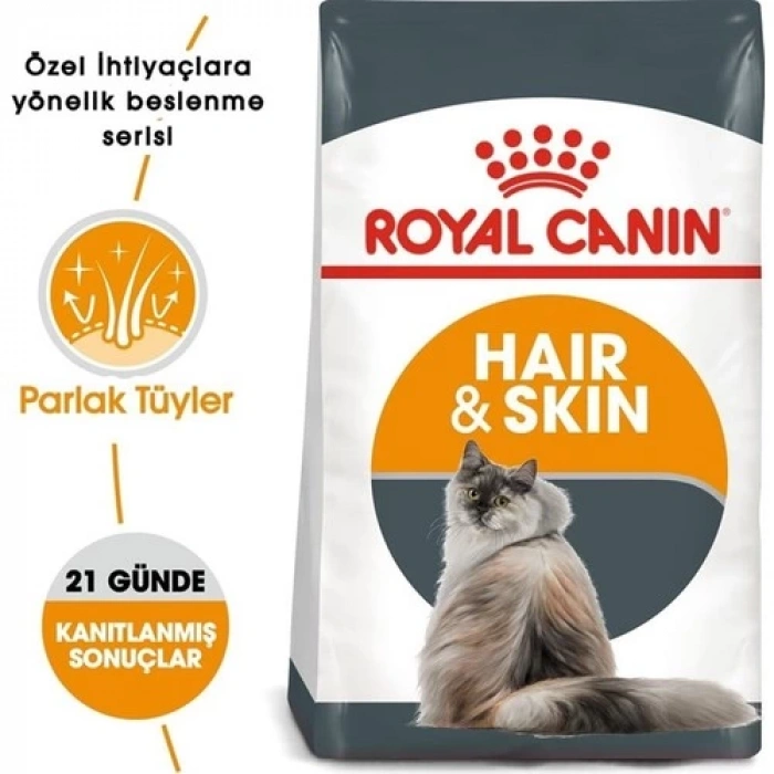 Royal Canin Hair Skin Hassas Tüylü Kediler İçin Mama 2 Kg