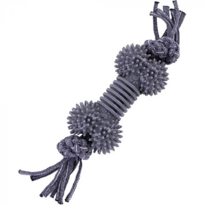 Eastland Ipli Tpr Köpek Çiğ. Oyuncağı Dikenli 30CM Dikenli Kemik 30CM