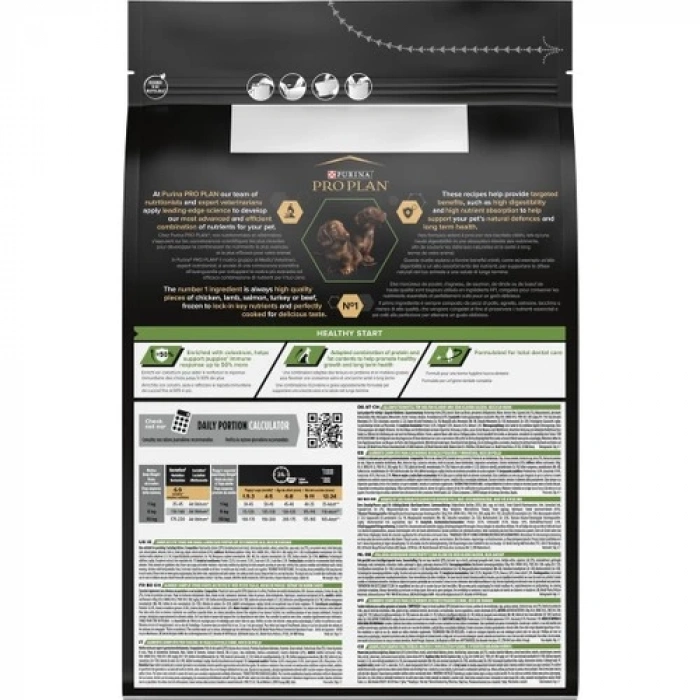 Pro Plan Small&Mini Puppy Tavuklu Köpek Maması - 3 Kg