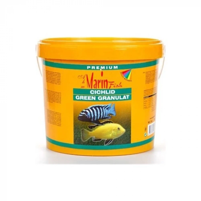Cichlid Green Gran.10 Lt-3 Kg Balık Yemi