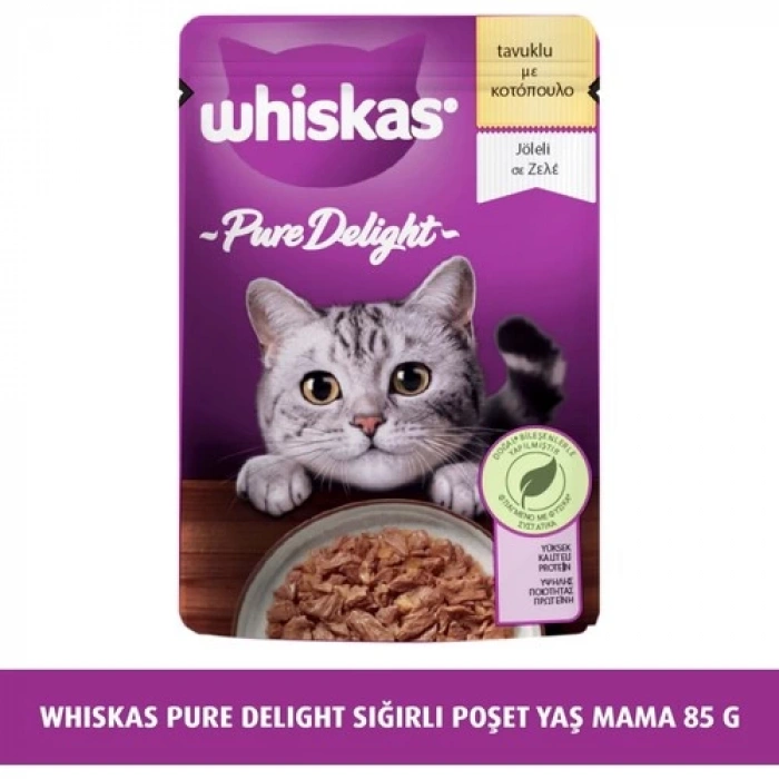 Whiskas Güveç Tavuklu Poşet Mama 85 gr