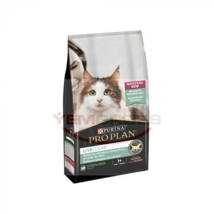 Pro Plan Liveclear Somonlu Kısırlaştırılmış Kedi Maması 1,4 kg