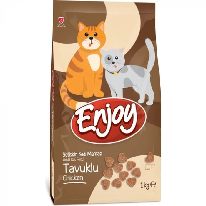 Enjoy Cat Food Yetişkin Kedi Maması 1 Kg