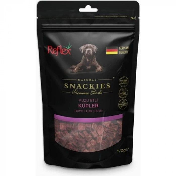 Reflex Snackies Kuzu Etli Küpler 170 gr