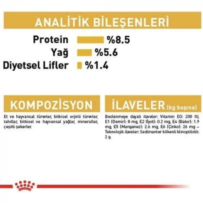 Royal Canin Chihuahua Yetişkin Köpek Konservesi 85 gr