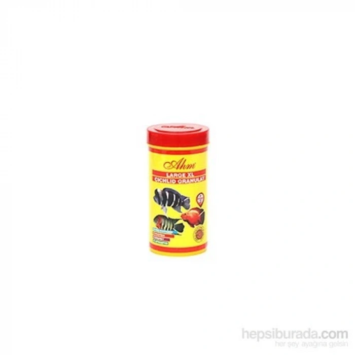 Ahm Large Xl Cichlid Granulat Balık Yemi 250Ml
