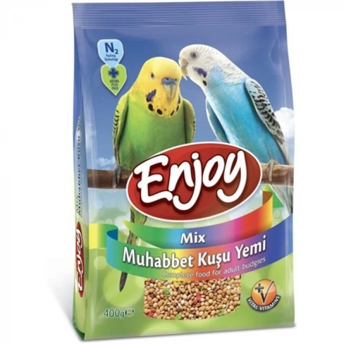 Enjoy Muhabbet Kuşu Yemi Mix 400 Gr