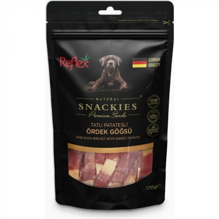 Reflex Snackies Tatlı Patatesli Ördek Gögsü 170 gr