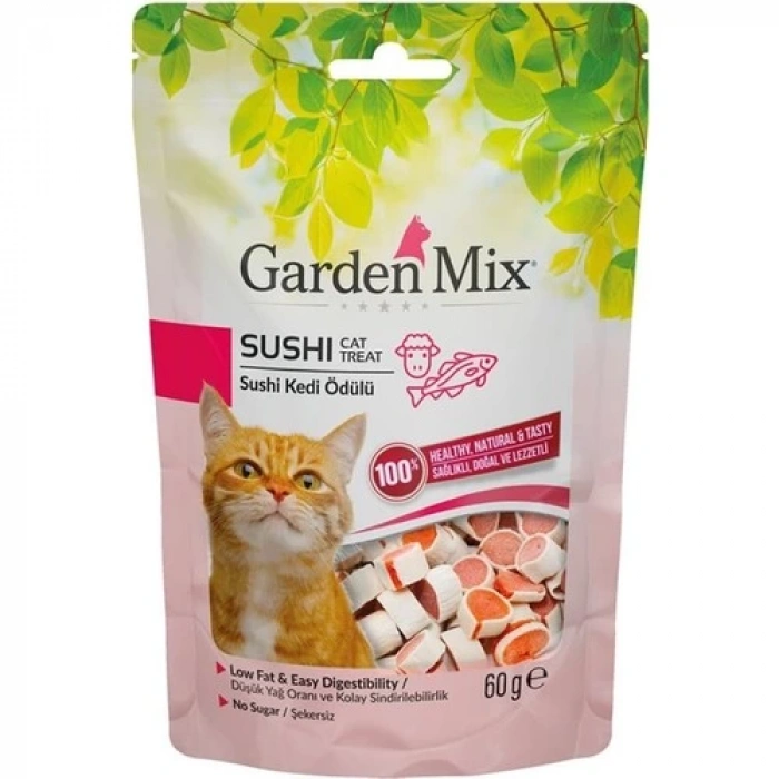 Garden Mix Kuzulu Sushi Kedi Ödülü 60 gr