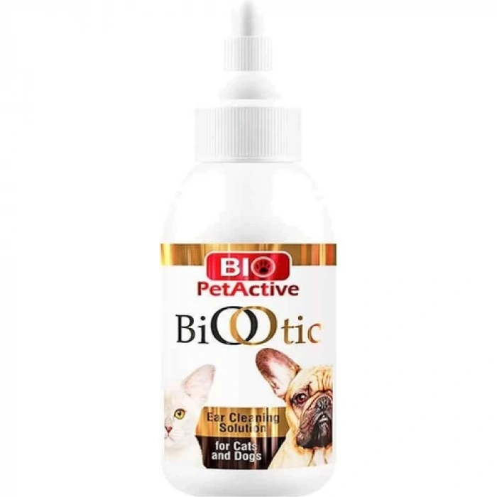 Bio Pet Active Kedi Köpek Kulak Temizleme Losyonu 100 ml