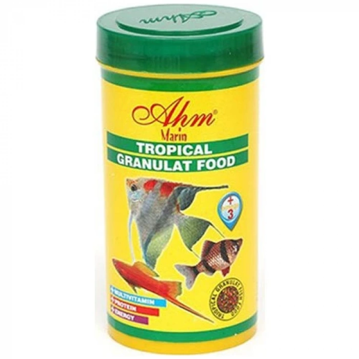AHM Tropical Gran.Food 250 Ml Balık Yemi