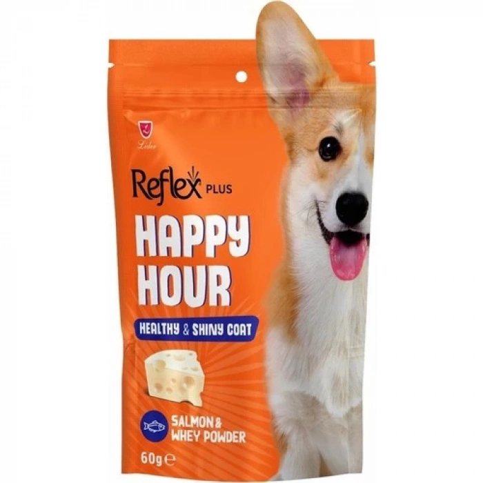 Reflex Happy Hour Sağlık ve Parlak Tüyler Için Destekleyici Köpek Ödülü 60 G