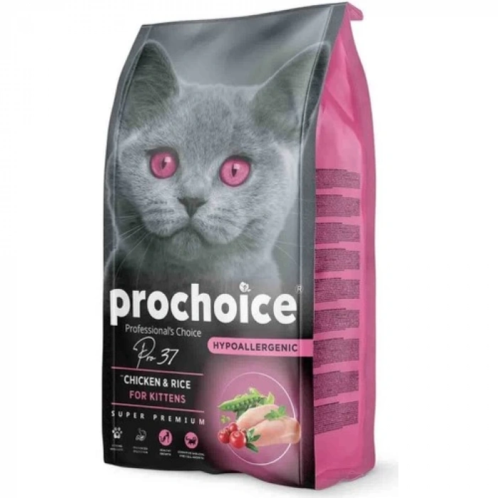 Pro Choice Pro 37 Tavuklu ve Pirinçli Yavru Kedi Maması 2kg