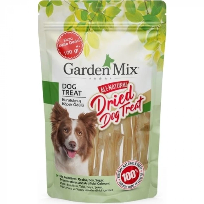 Garden Mix Kurutulmuş Kuzu Kelle Derisi 100 gr