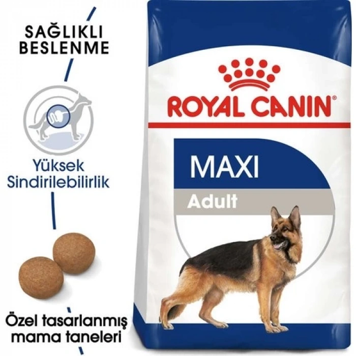 Royal Canin Maxi Adult Büyük Irk Yetişkin Kuru Köpek Maması 15 Kg