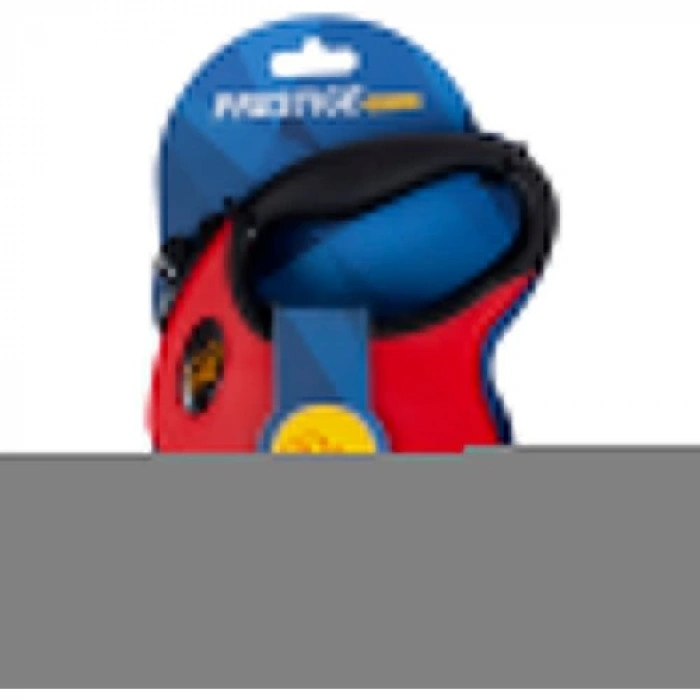 Polo. Prestige Makaralı Otomatik Tasma M 5 Metre - 25 Kg Siyah Kırmızı