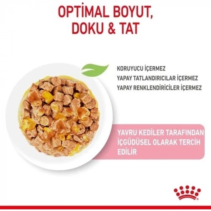 Royal Canin Kitten Instinctive Jelly Yavru Kedi Konserve 85 gr