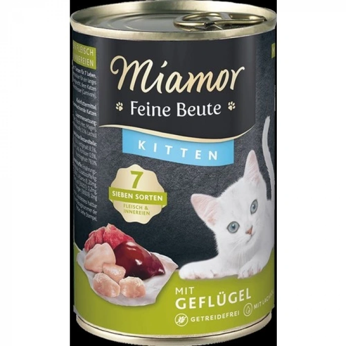 Miamor Tavuklu Yavru Kedi Çorbası 135 Ml