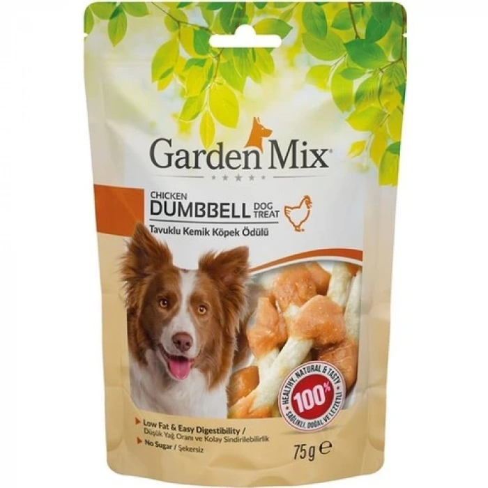 Garden Mix Tavuklu Kemik Köpek Ödülü 75 gr