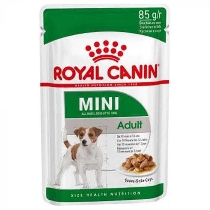 Royal Canin Mini Adult Pouch Yetişkin Köpek Konservesi 85 Gr