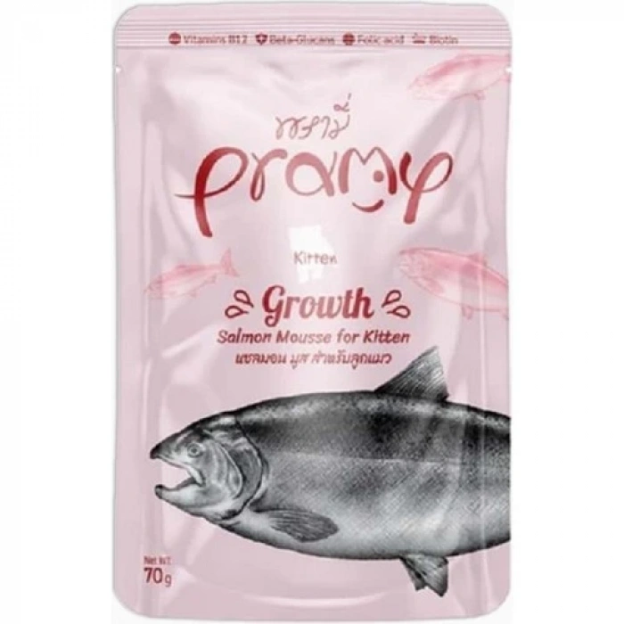 Pramy Somonlu Mousse Yavru Kedi Maması 70 gr