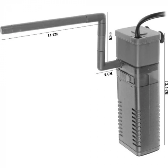 Sobo Akvaryum Iç Filtre WP-320F  4W 300 Lt/saat