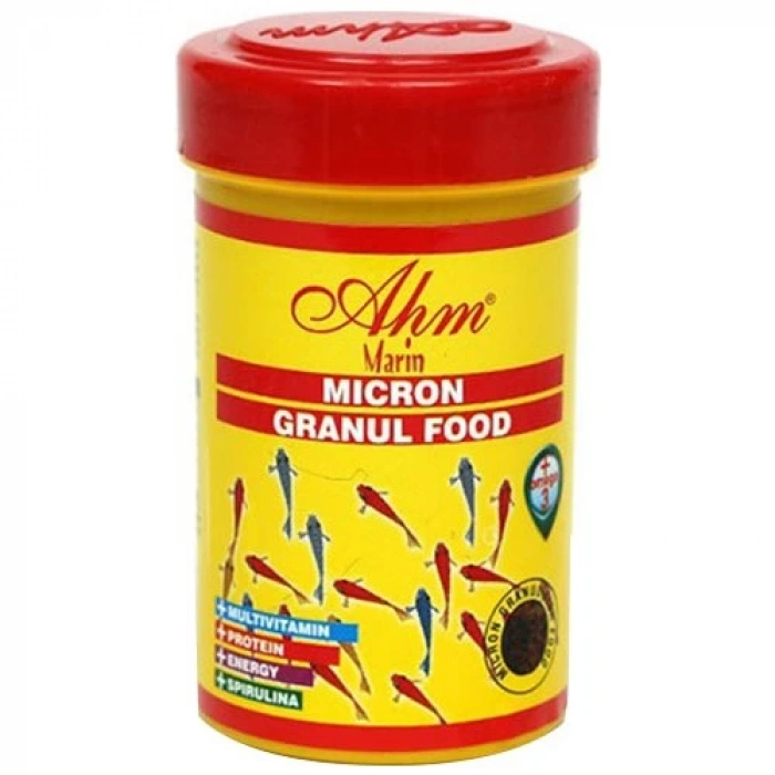 AHM Micron Granul Food 100 Ml Balık Yemi