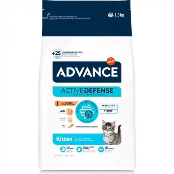 Advance Kitten Tavuk Etli Yavru Kedi Maması 1,5 Kg