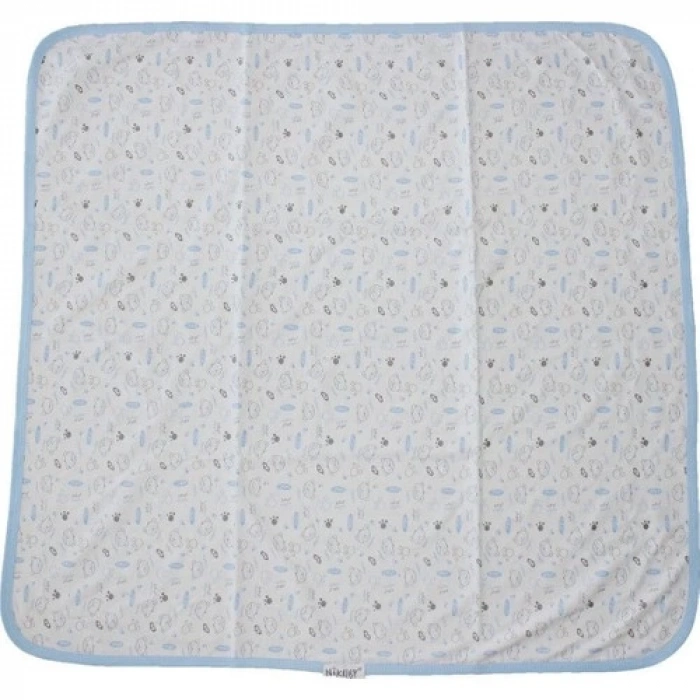 BiricikS Ayıcıklı Penye Erkek Bebek Battaniye